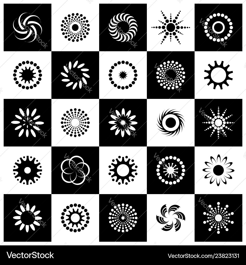 Design elements set Design elements set vector image