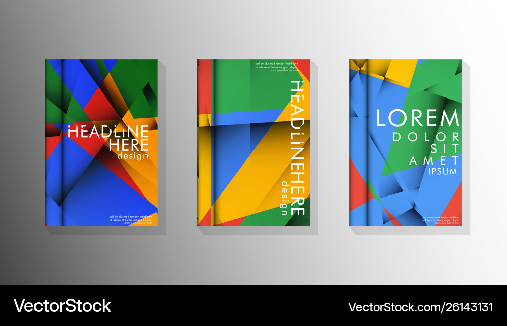 Gradient minimal geometric pattern design Gradient minimal geometric pattern design vector image