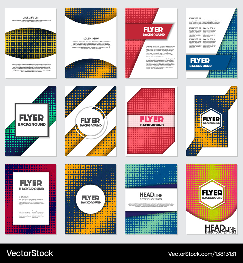 Halftone Background Pattern vector image