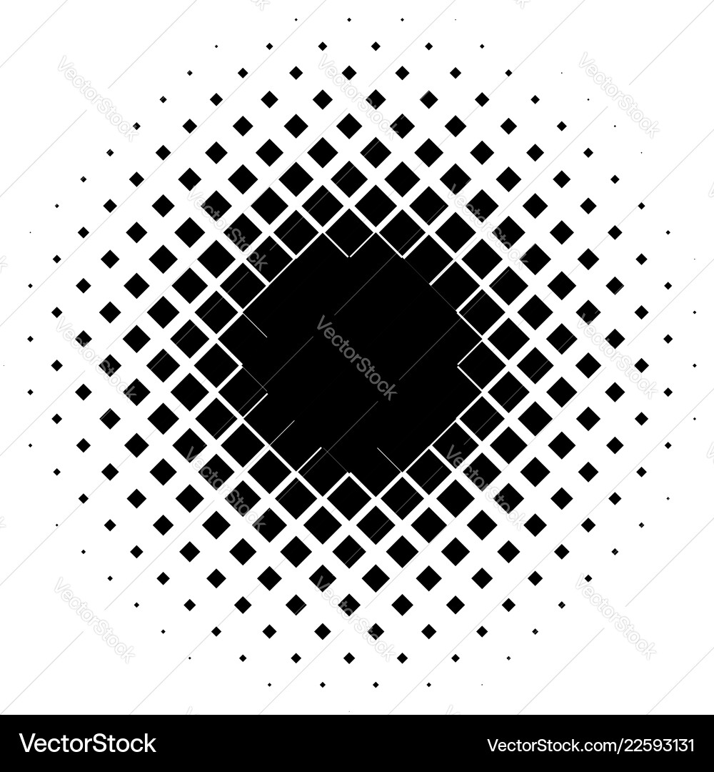 Halftone element with square or triangle instead Halftone element with square or triangle instead Vector Image