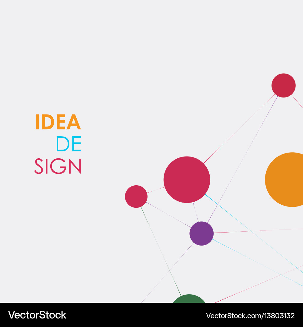 Geometric connection background molecule Geometric connection background molecule vector image