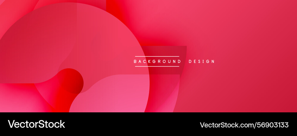 Abstract red design features overlapping circles Abstract red design features overlapping circles Vector Image
