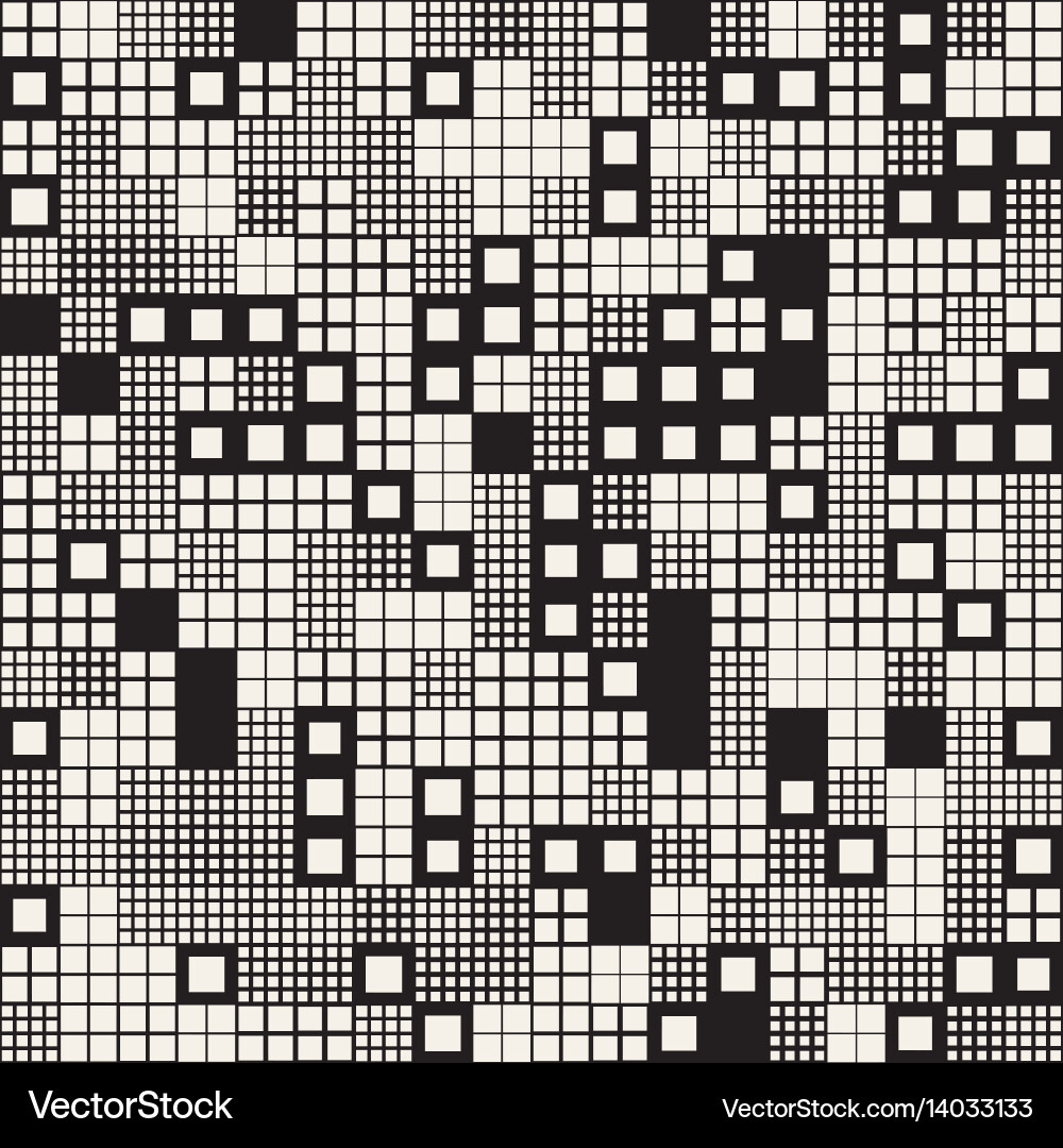 Modern stylish halftone texture with random size vector image