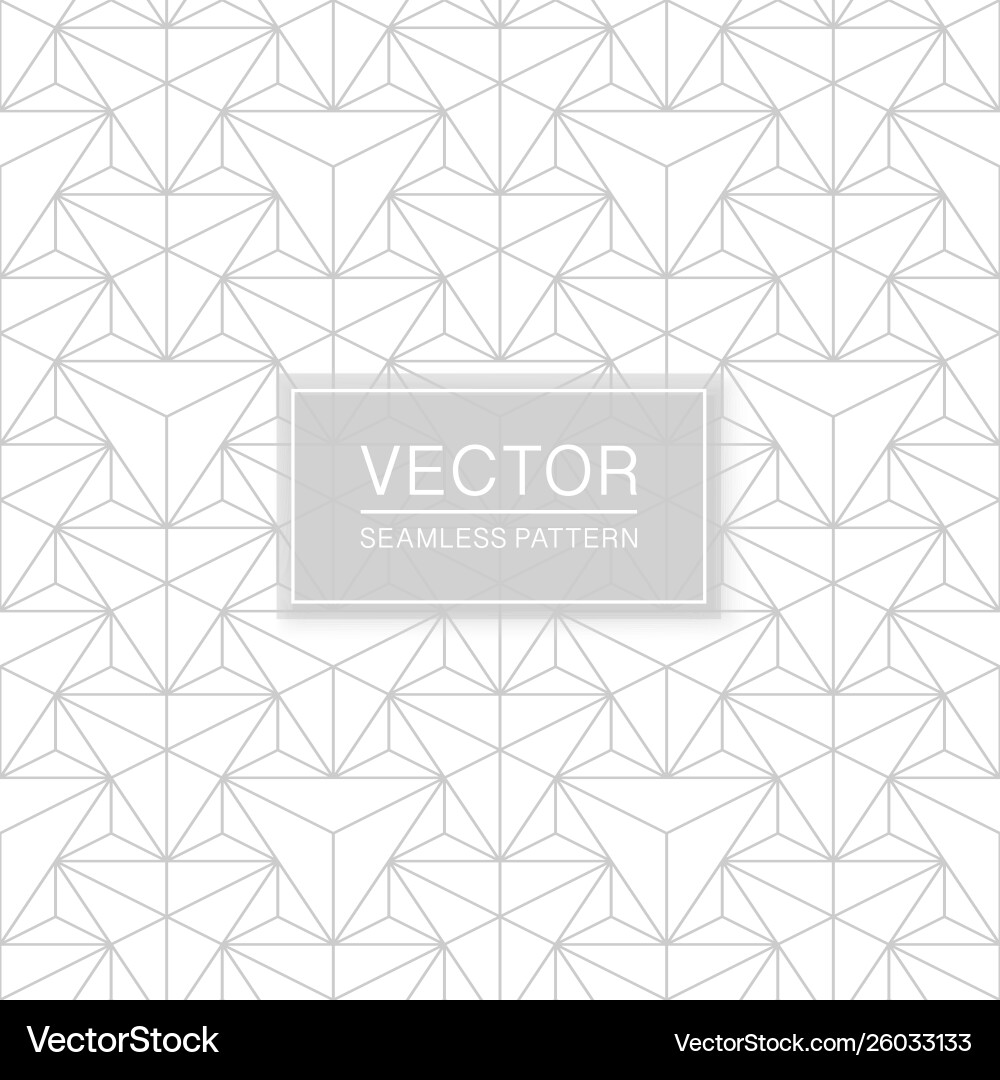 Simple seamless hexagonal pattern - geometric Simple seamless hexagonal pattern - geometric Vector Image