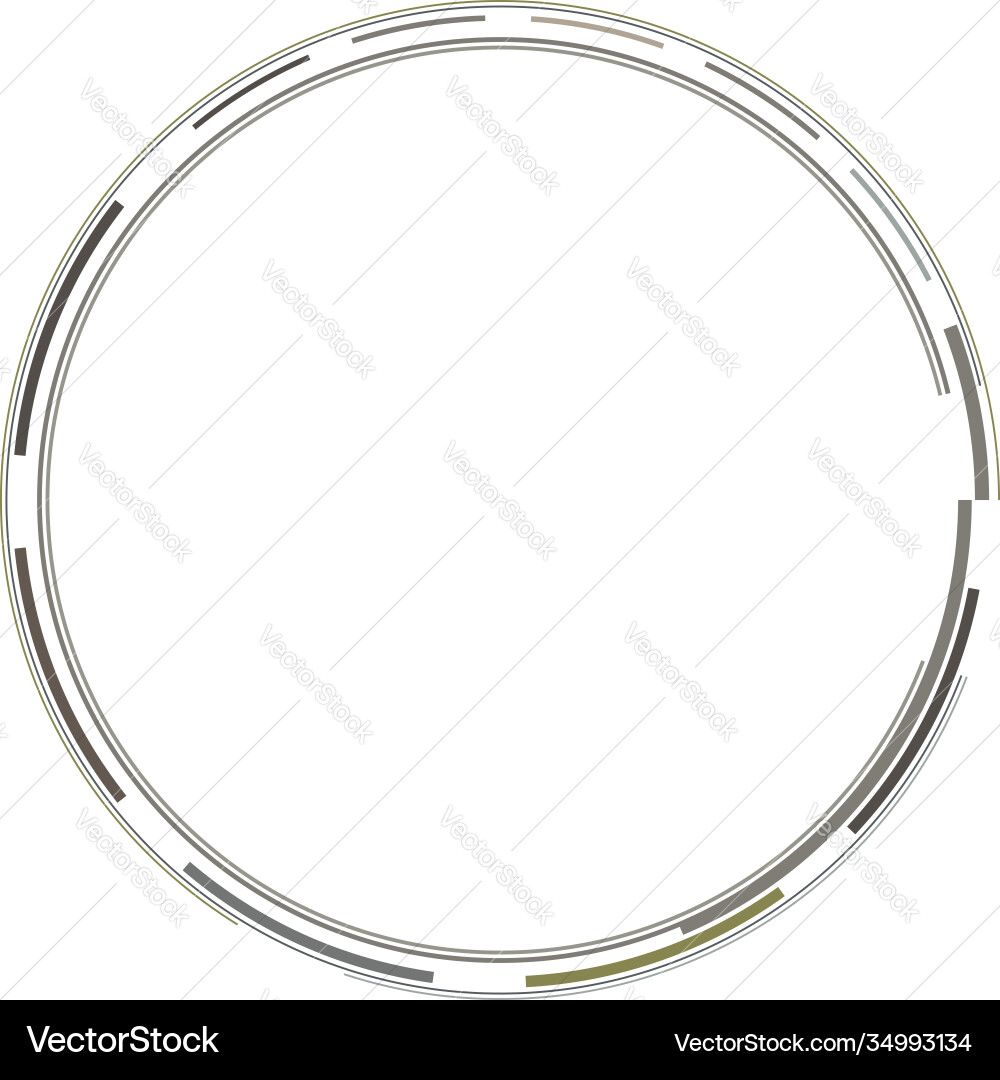 Geometric hud sc-fi gui ui circular elements Geometric hud sc-fi gui ui circular elements vector image