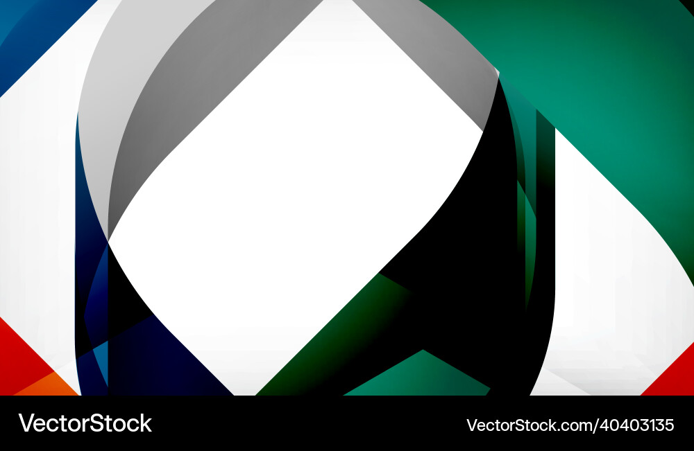 Abstract square shape with overlapping waves Abstract square shape with overlapping waves Vector Image