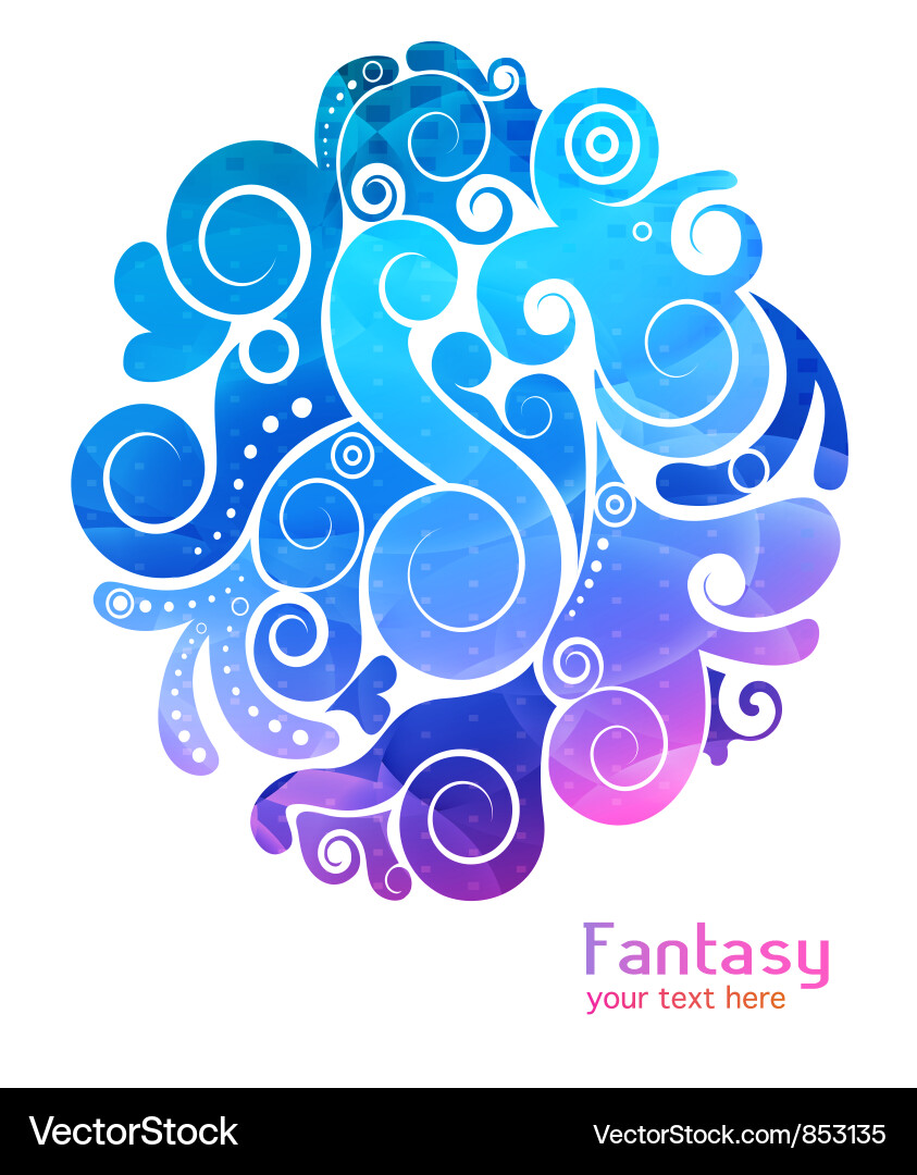 Colorful liquid background Royalty Free Vector Image