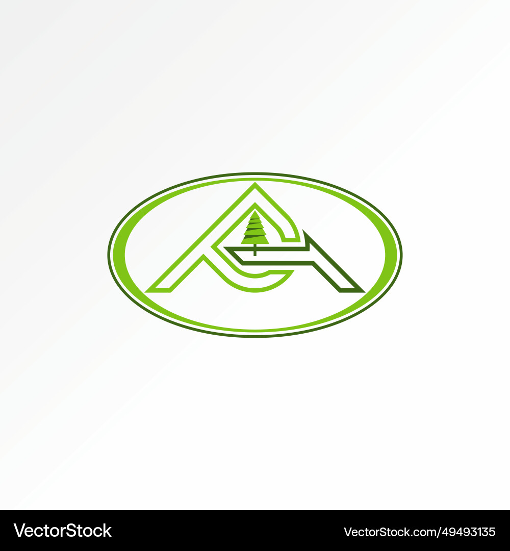 Initial letter ap or font on line connect Initial letter ap or font on line connect Vector Image