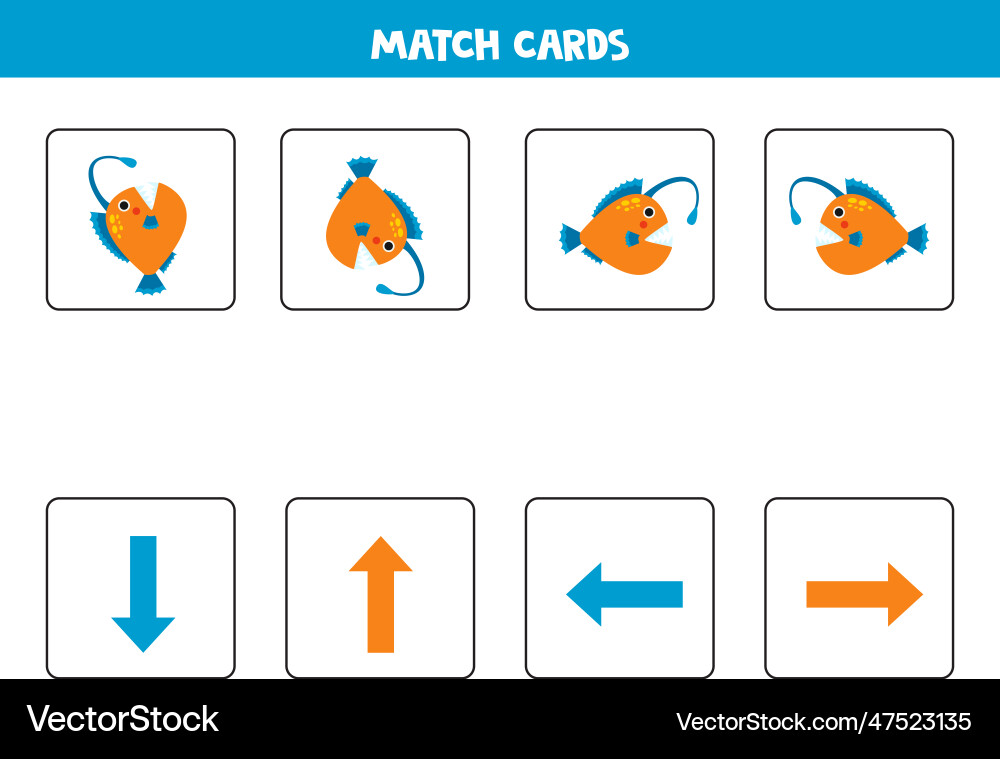 Left right up or down spatial orientation Left right up or down spatial orientation vector image