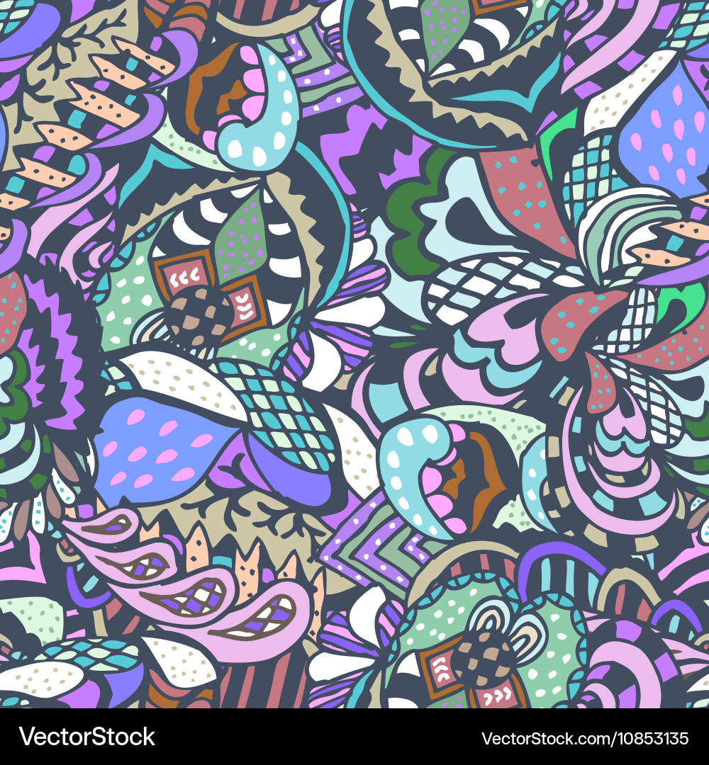 Seamless abstract colored pattern Vector Image