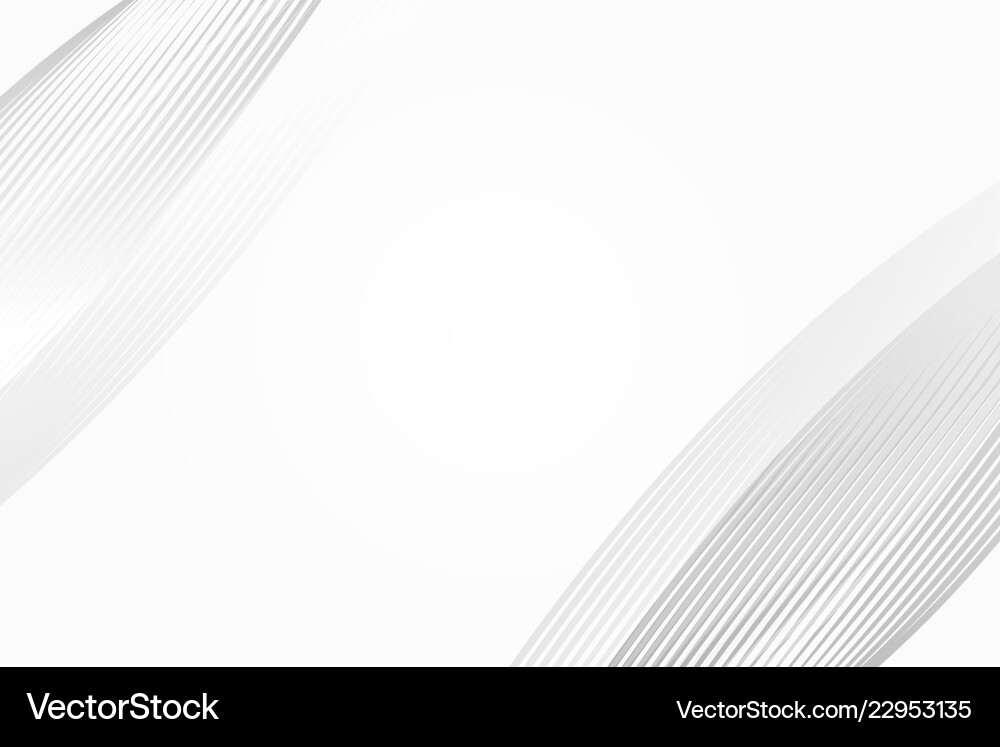 White and grey circular curve abstract background White and grey circular curve abstract background vector image