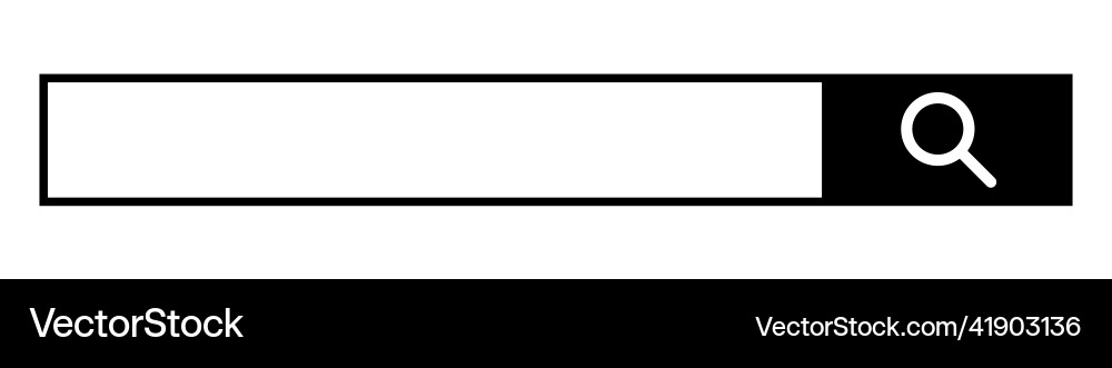 Suchfeld mit Eingabefeld Suchfeld mit Eingabefeld vektorbild