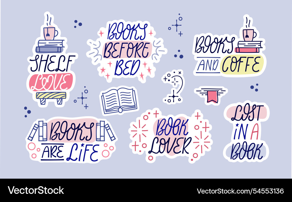 This set of inspirational stickers showcases This set of inspirational stickers showcases vector image