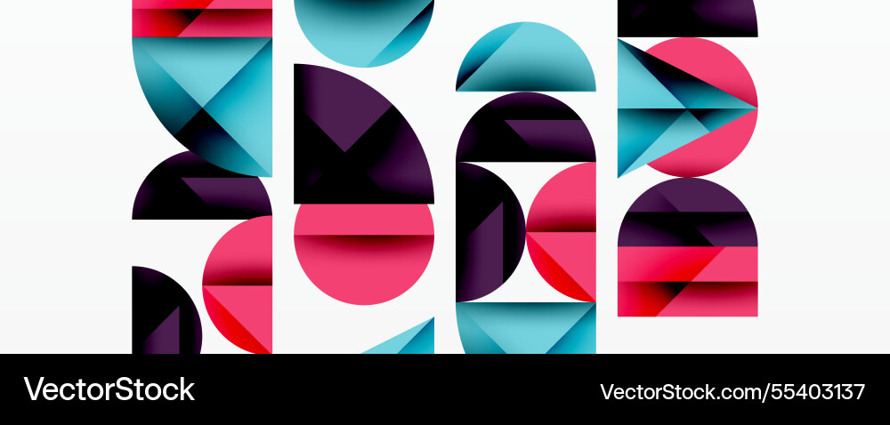 Abstract geometric pattern with intersecting Abstract geometric pattern with intersecting vector image