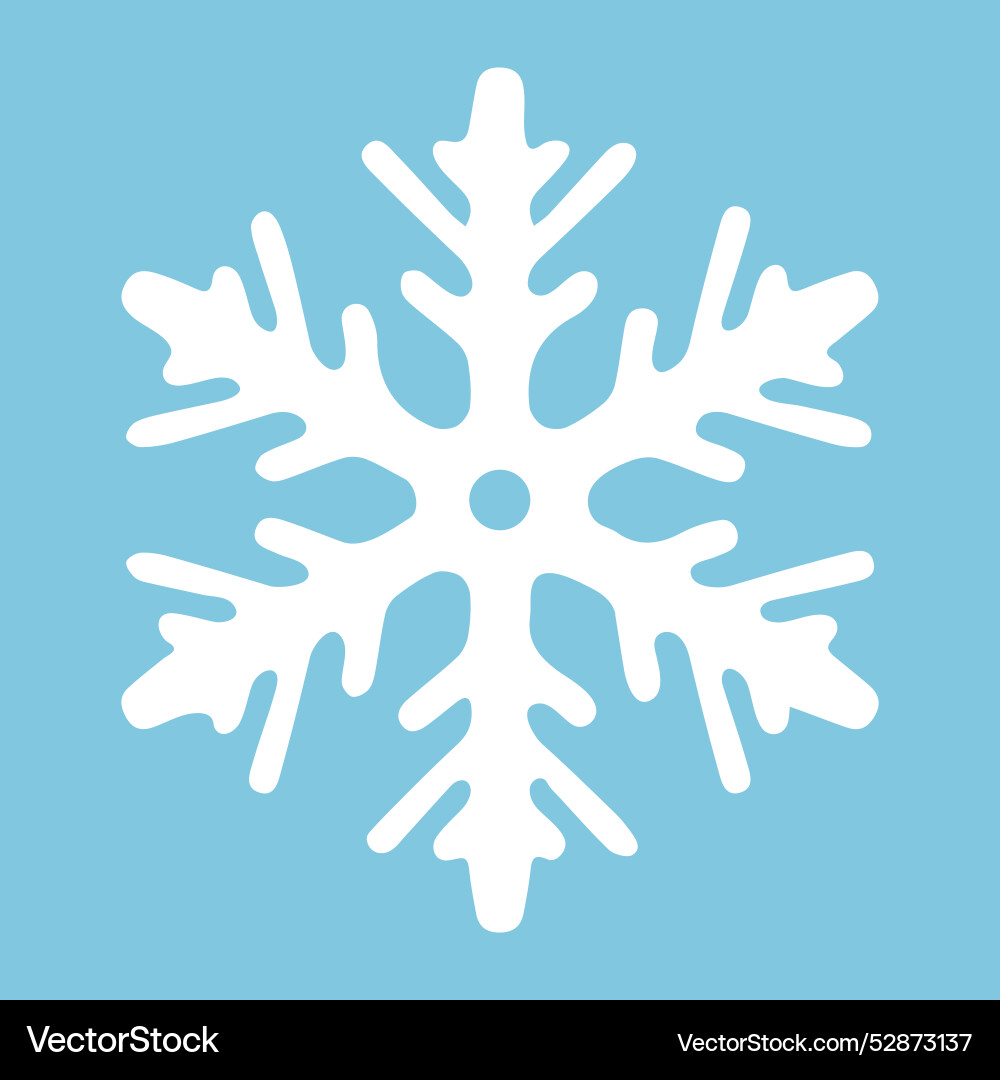 Abstract snowflake merry Abstract snowflake merry vector image
