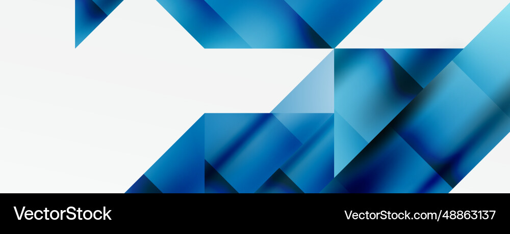 Captivating abstraction triangles Vector Image