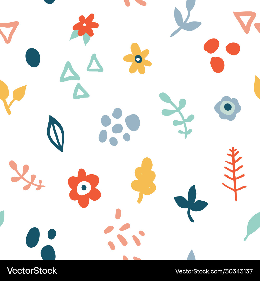 Simple minimalistic seamless pattern Vector Image