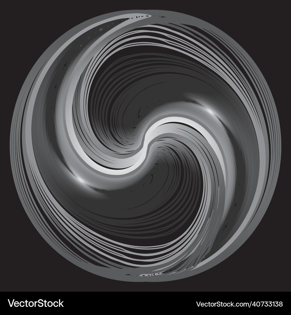 3d spiral design element background image Vector Image