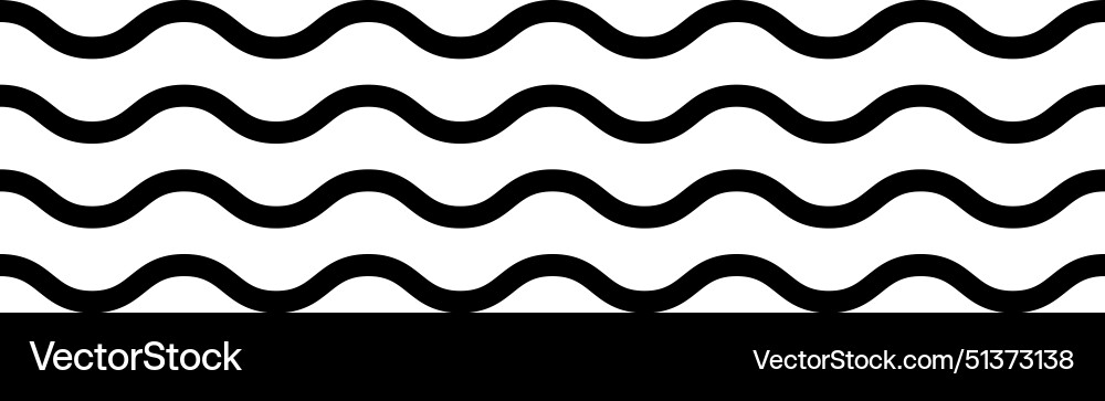 Wave line abstract zigzag curves seamless pattern Wave line abstract zigzag curves seamless pattern Vector Image