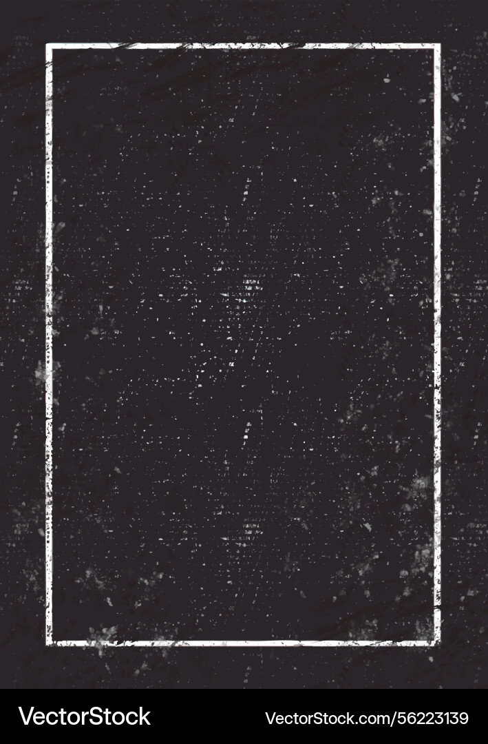 Abstract background with a detailed grunge border vector image