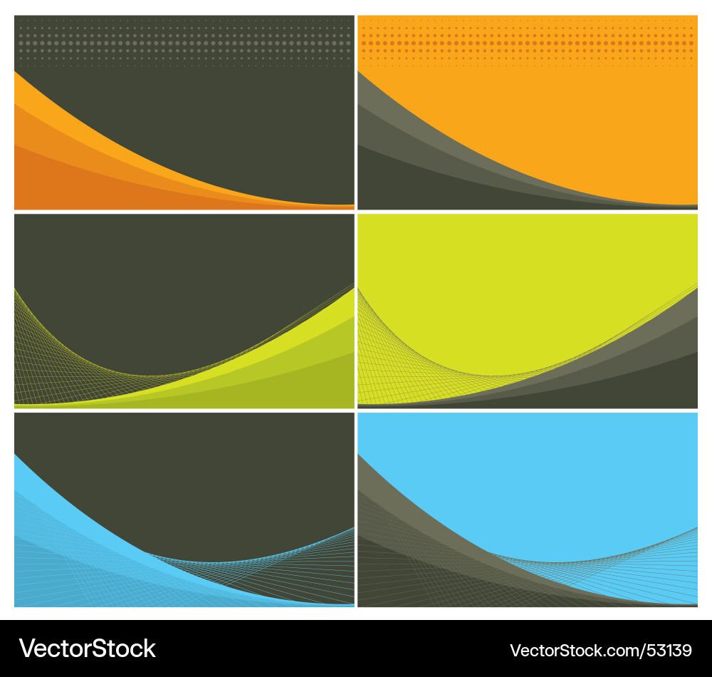 Abstract Wave Pattern vector image