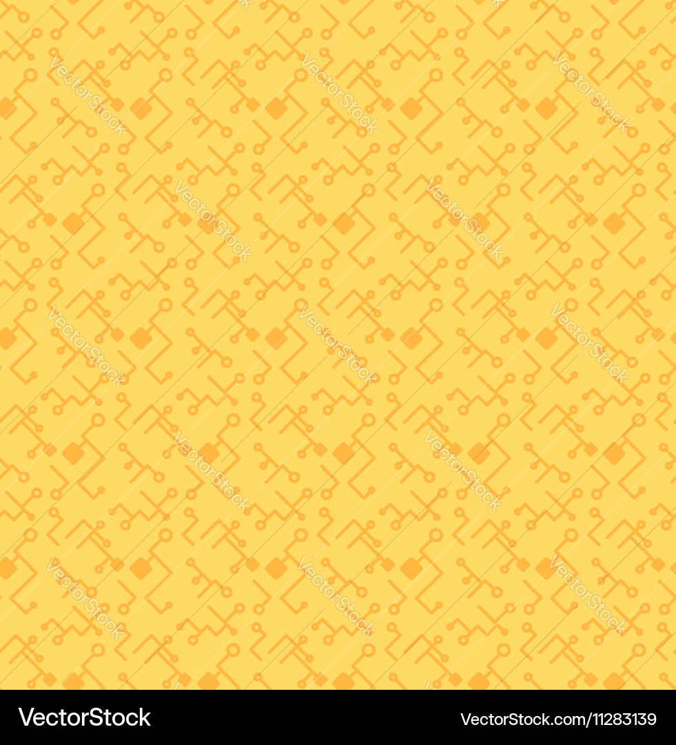 Computer processor chip seamless pattern Vector Image