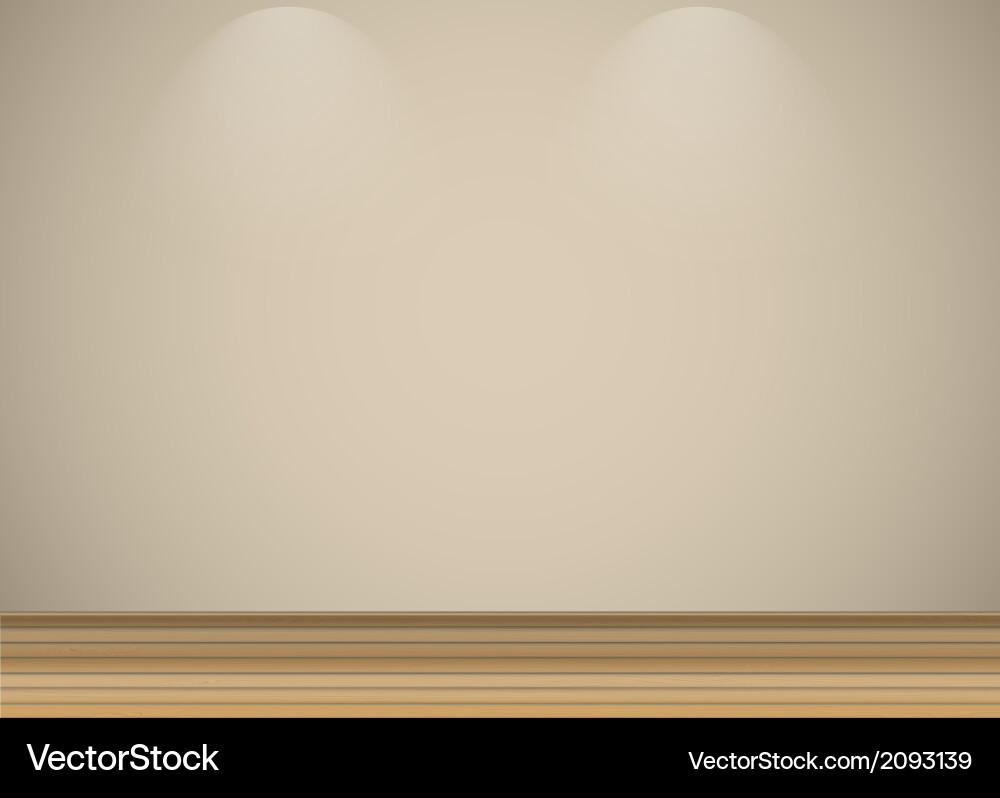 Empty wall for your text and images vector image