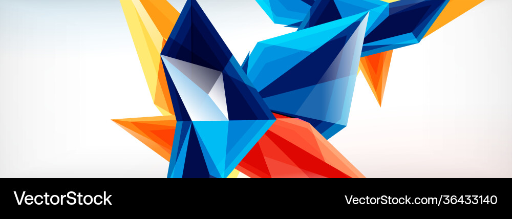 3d triangles and pyramids abstract 3d triangles and pyramids abstract vector image