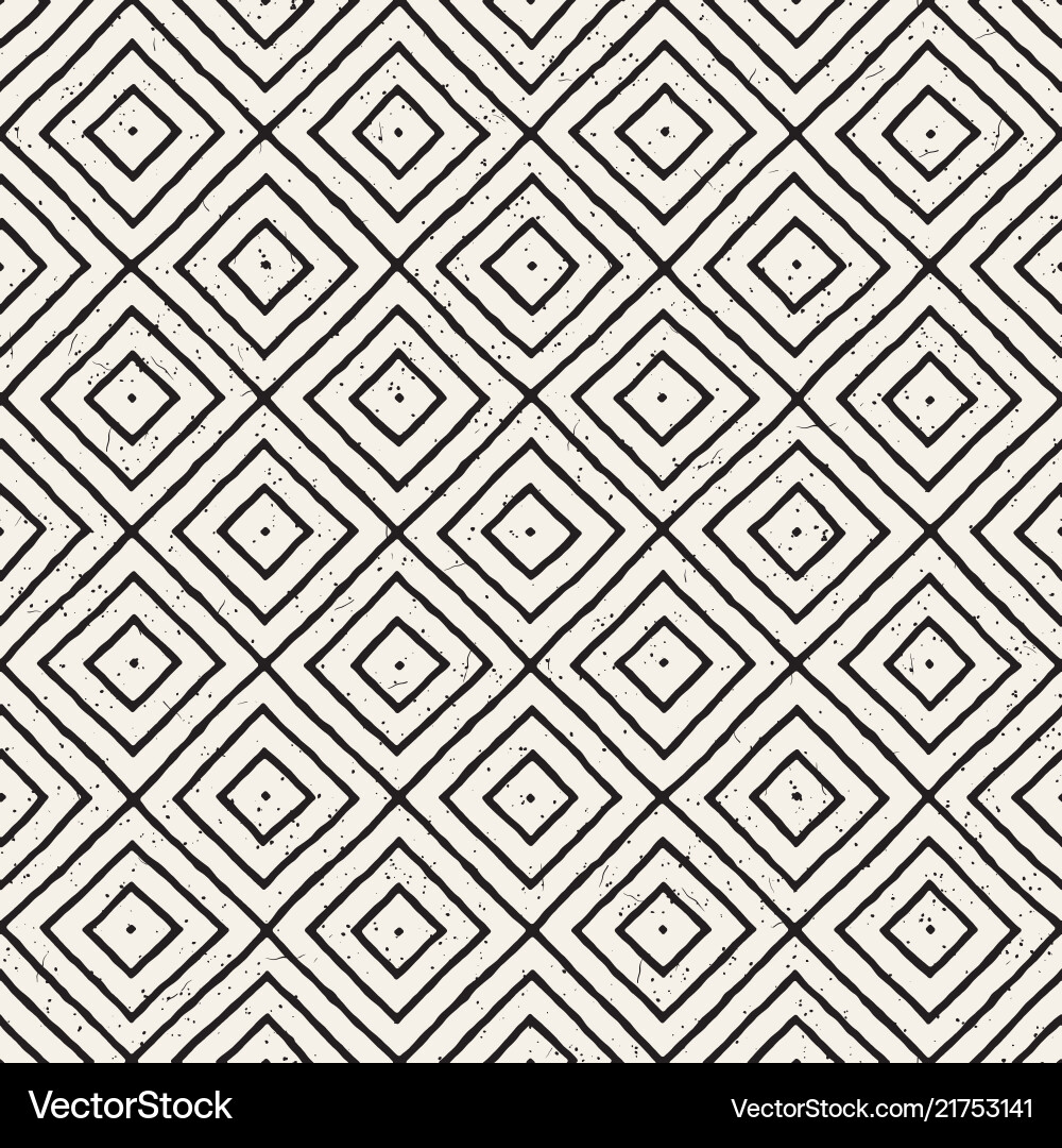 Hand drawn seamless repeating pattern with lines Hand drawn seamless repeating pattern with lines vector image