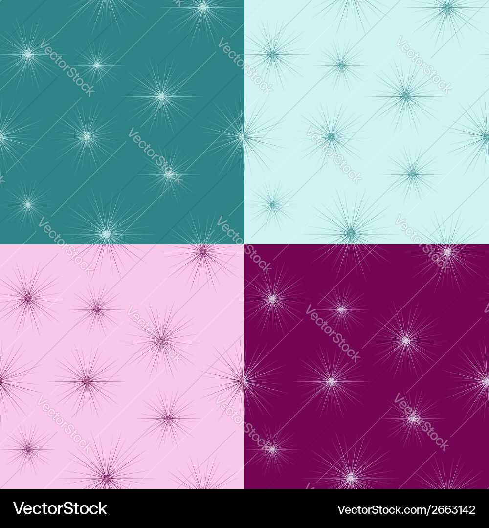 Seamless pattern with small fluff Vector Image