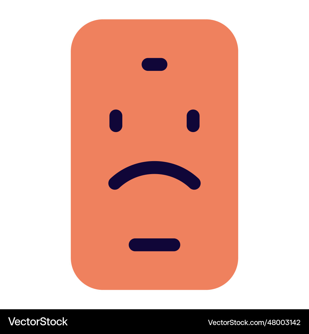 Smartphone system corrupted by hacker vector image