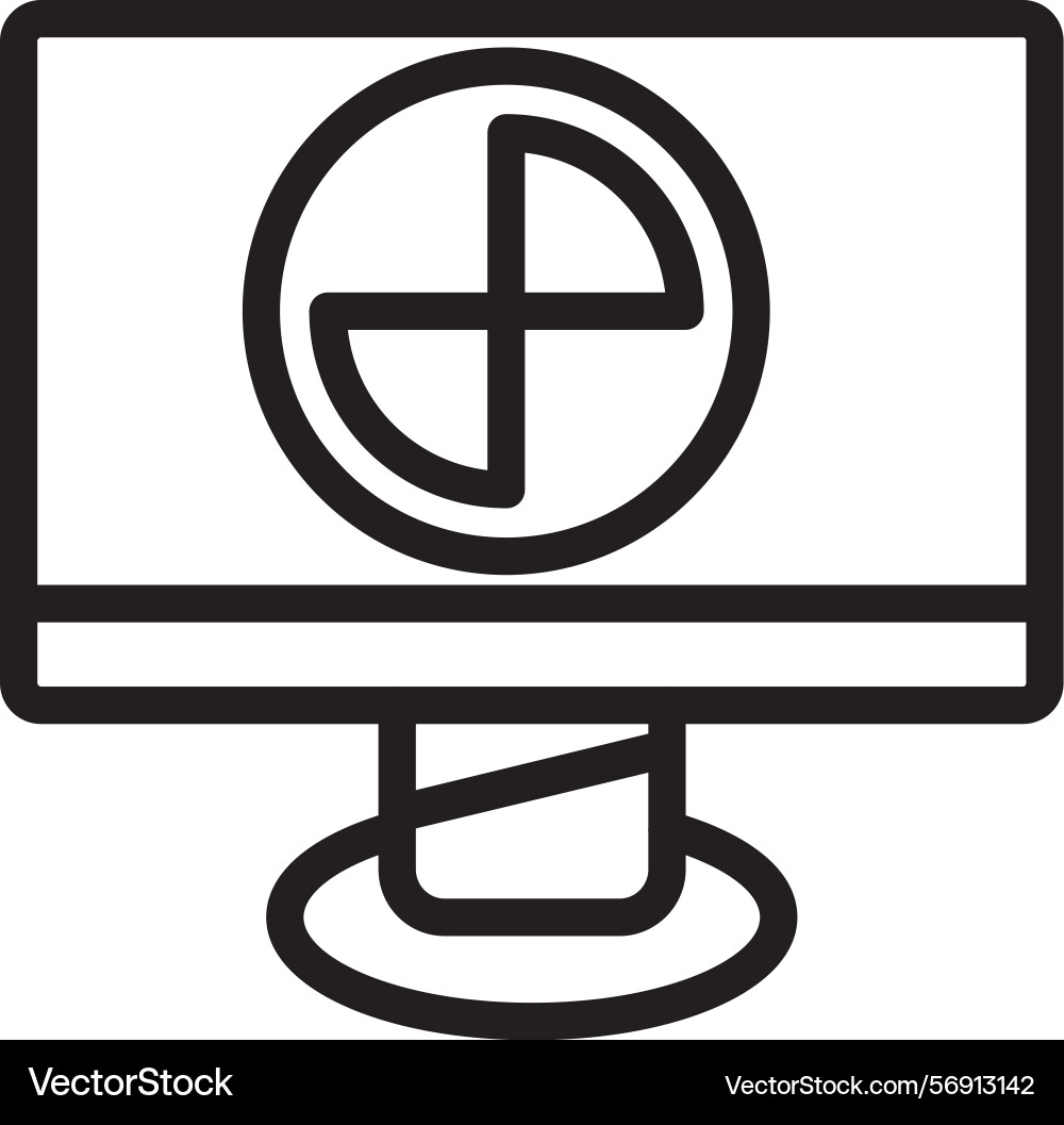 Usage linear style icon design Vector Image