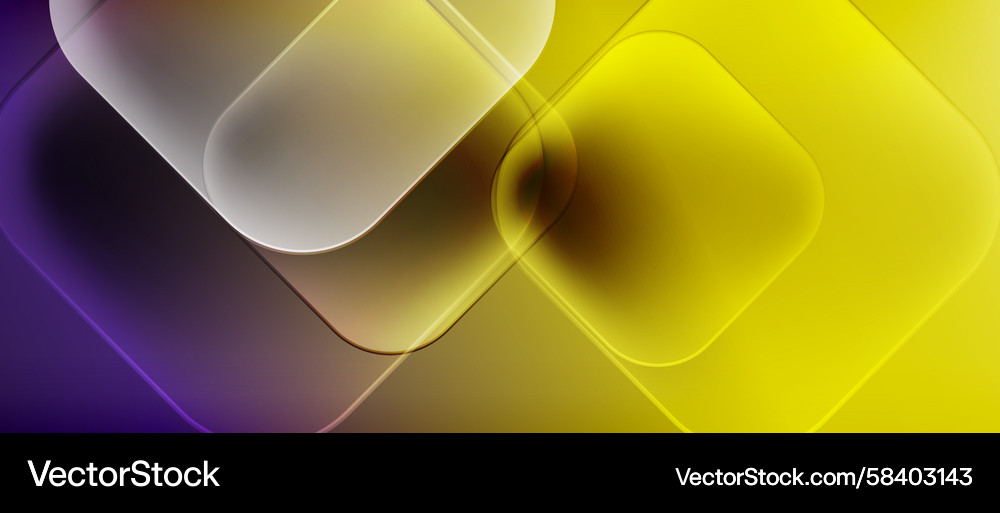 Abstract composition featuring overlapping Abstract composition featuring overlapping Vector Image