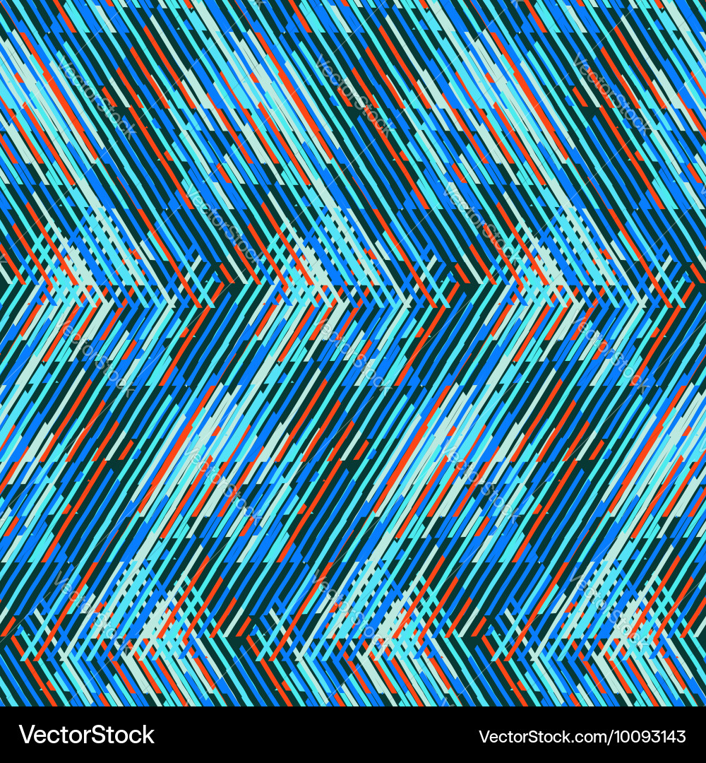 Dynamic Geometric Chevron Pattern vector image