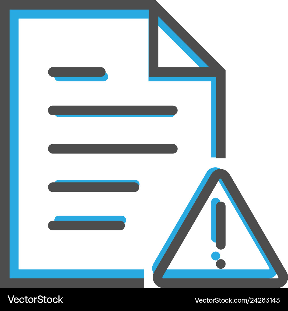 File icon design interaction line File icon design interaction line vector image