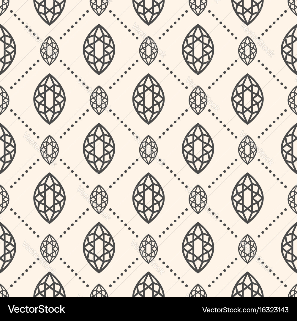 Gemstone Pattern - Elegant Texture vector image
