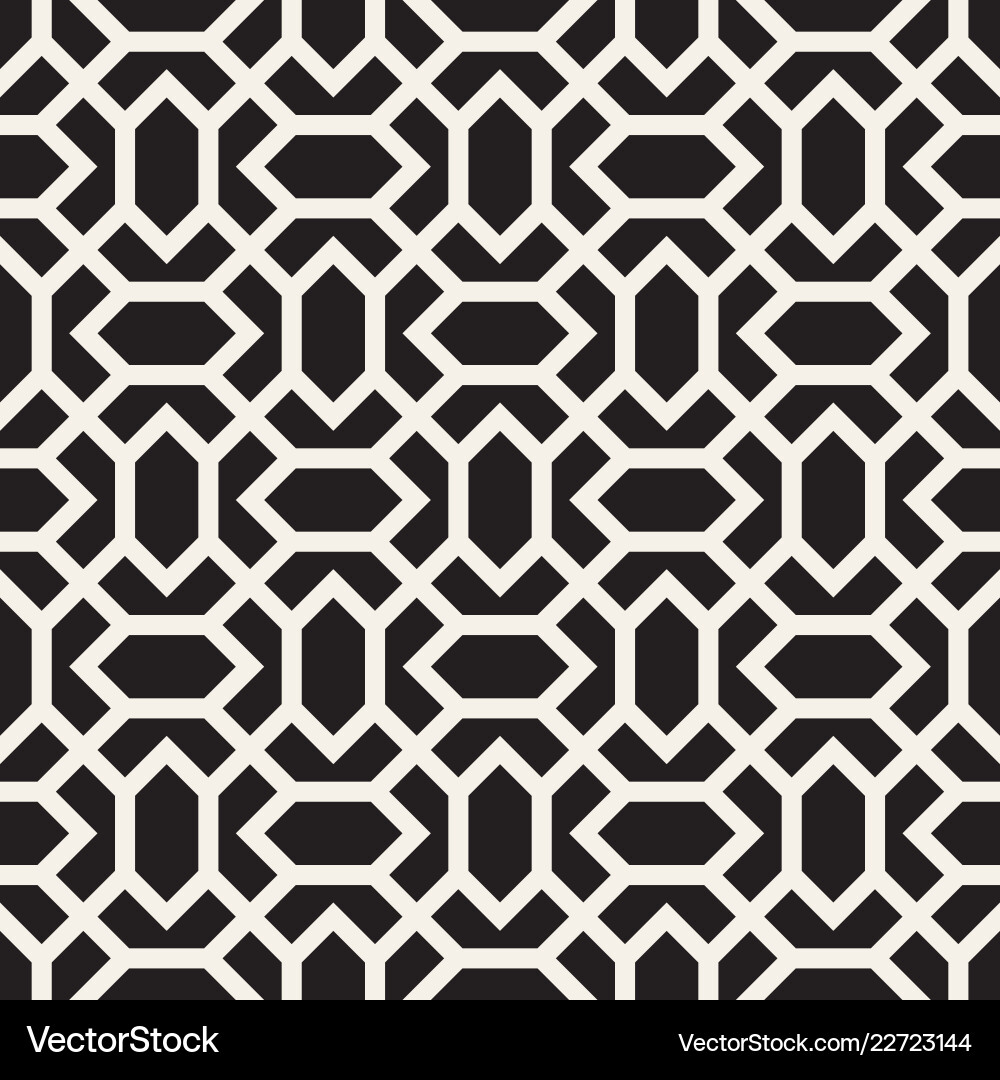 Geometric Line Pattern - Abstract Tile vector image