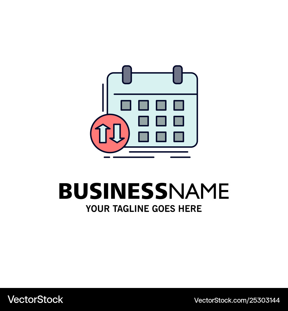 Schedule classes timetable appointment event flat Schedule classes timetable appointment event flat vector image