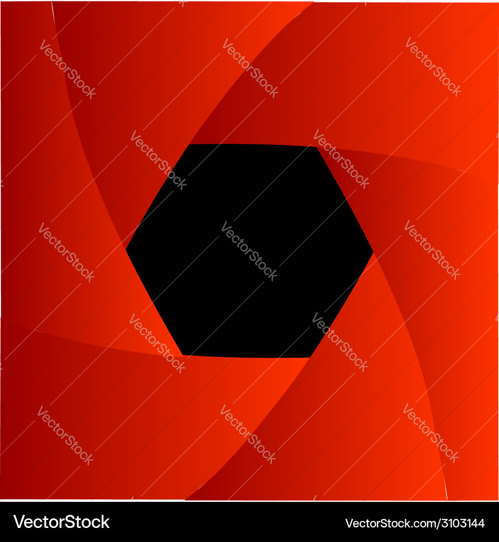 Shutter aperture background or design element vector image