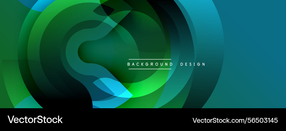 Abstract design features overlapping circles Abstract design features overlapping circles vector image