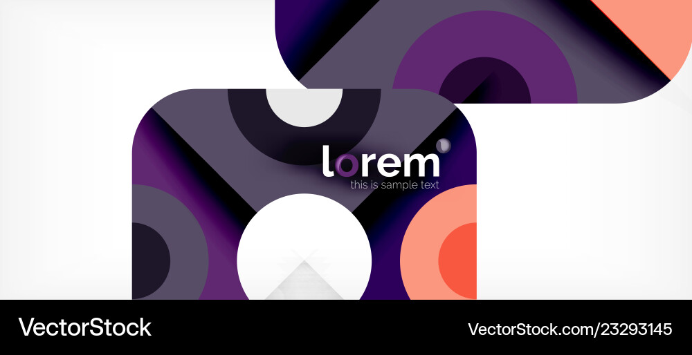 Abstract round elements composition background Abstract round elements composition background Vector Image