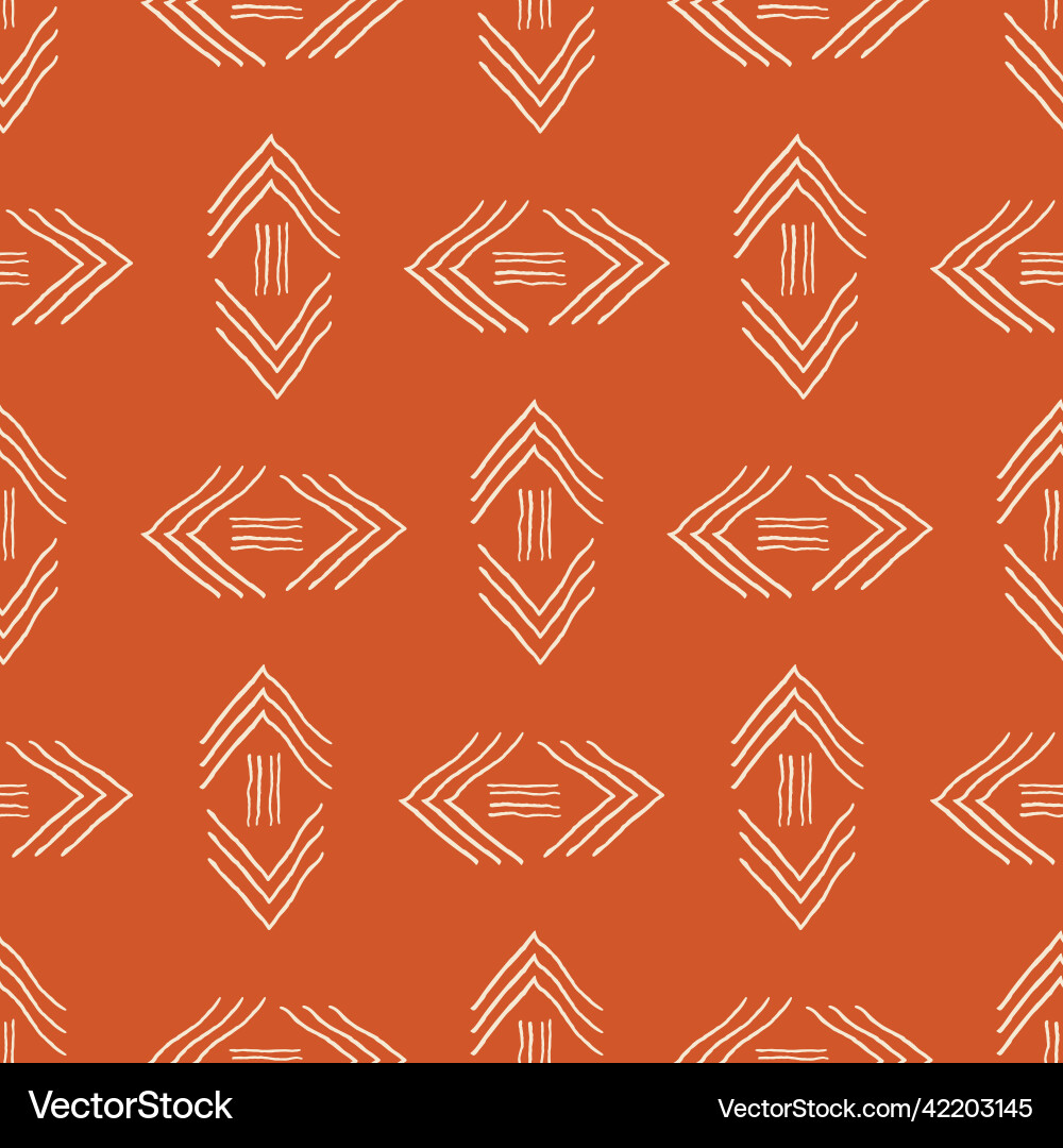 Abstract seamless pattern with an orange Abstract seamless pattern with an orange vector image