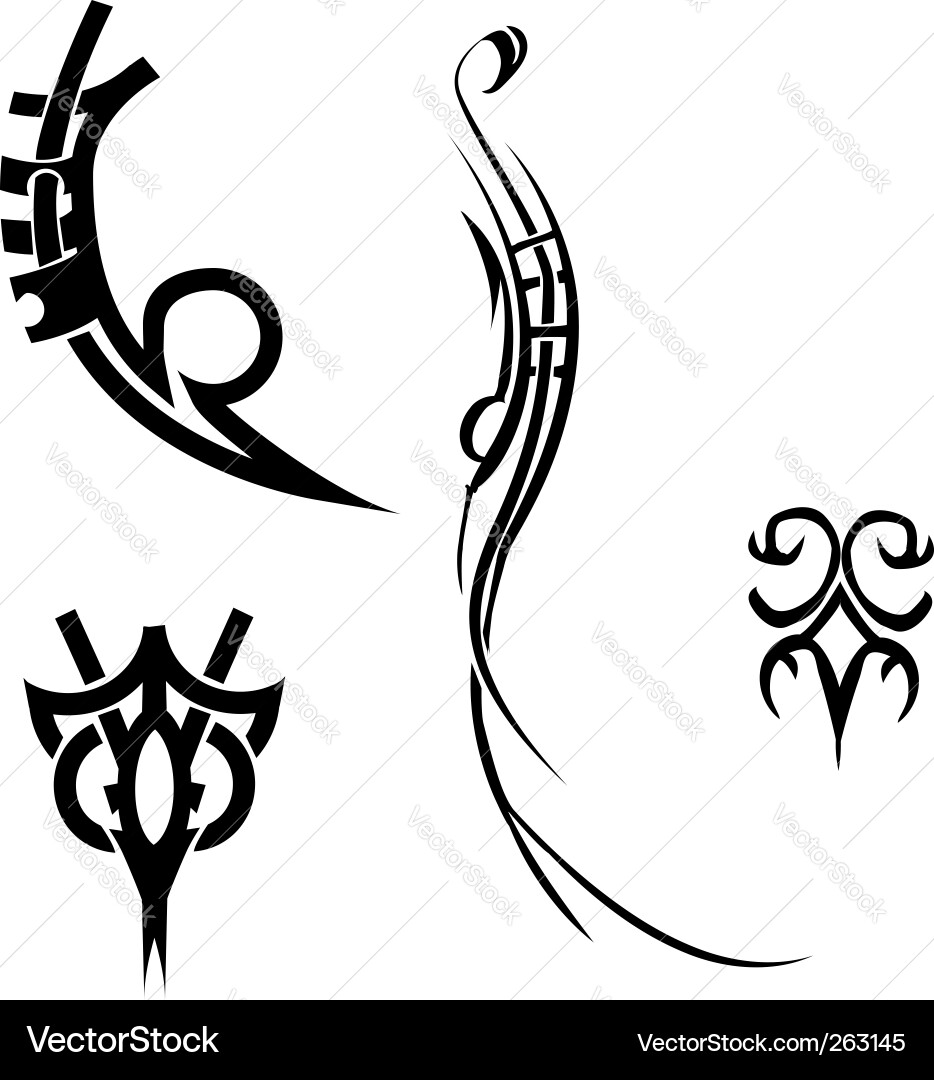 Design elements Vector Image