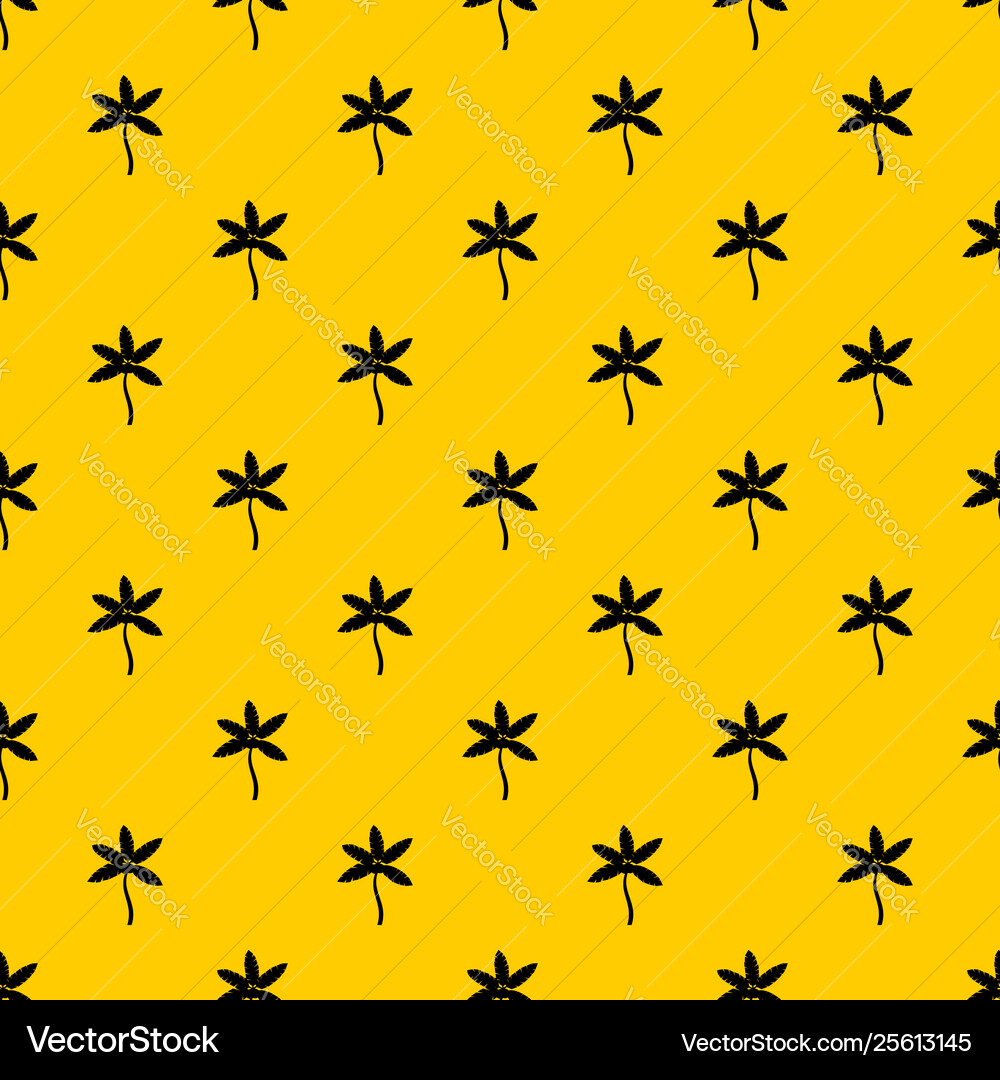 Palm tree with coconuts pattern Palm tree with coconuts pattern vector image