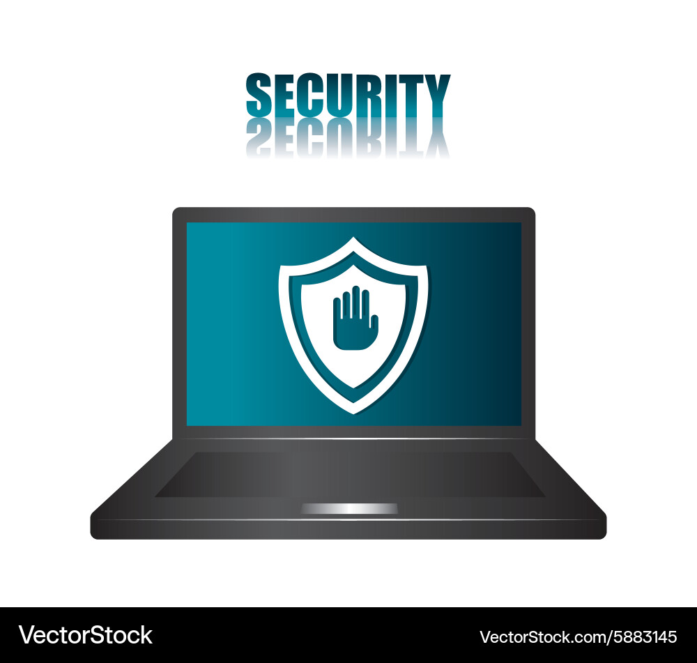 Security system design Vector Image