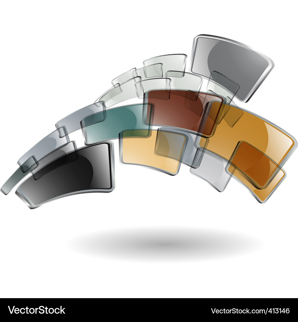 Abstract color background vector image