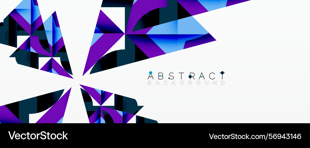 Geometric shapes create dynamic abstract design Geometric shapes create dynamic abstract design vector image