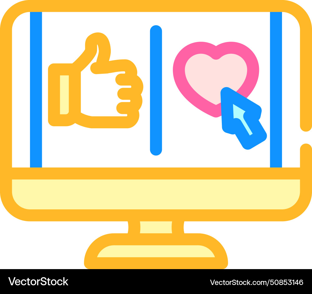 Microinteractions ux ui design color icon vector image