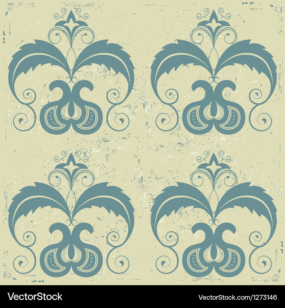 Seamless pattern background vector image