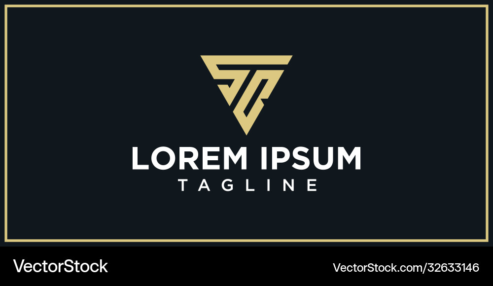 Triangle Logo - Initial Concepts vector image